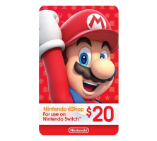 Nintendo Switch Eshop US 20$