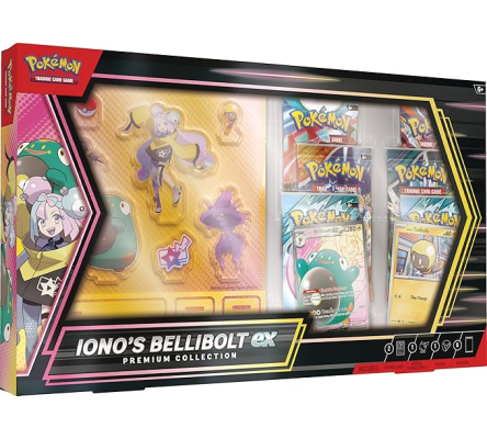 Pokémon TCG: Pokémon TCG: Hộp thẻ bài Iono’s Bellibolt EX - Premium Collection Box