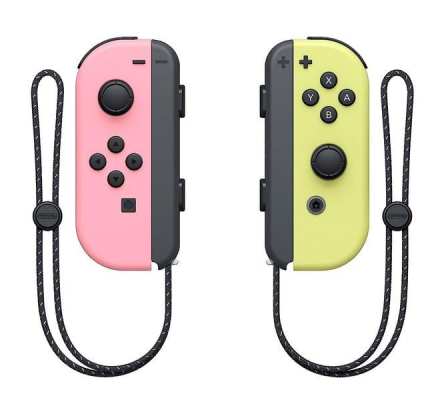 Joycon Nintendo Switch Hồng Vàng New