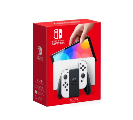 Nintendo Switch OLED model with White Joy‑Con Second Hand