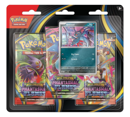 PKM TCG: ME:02 bộ 3 packs kèm random promo, new seal (ENG)