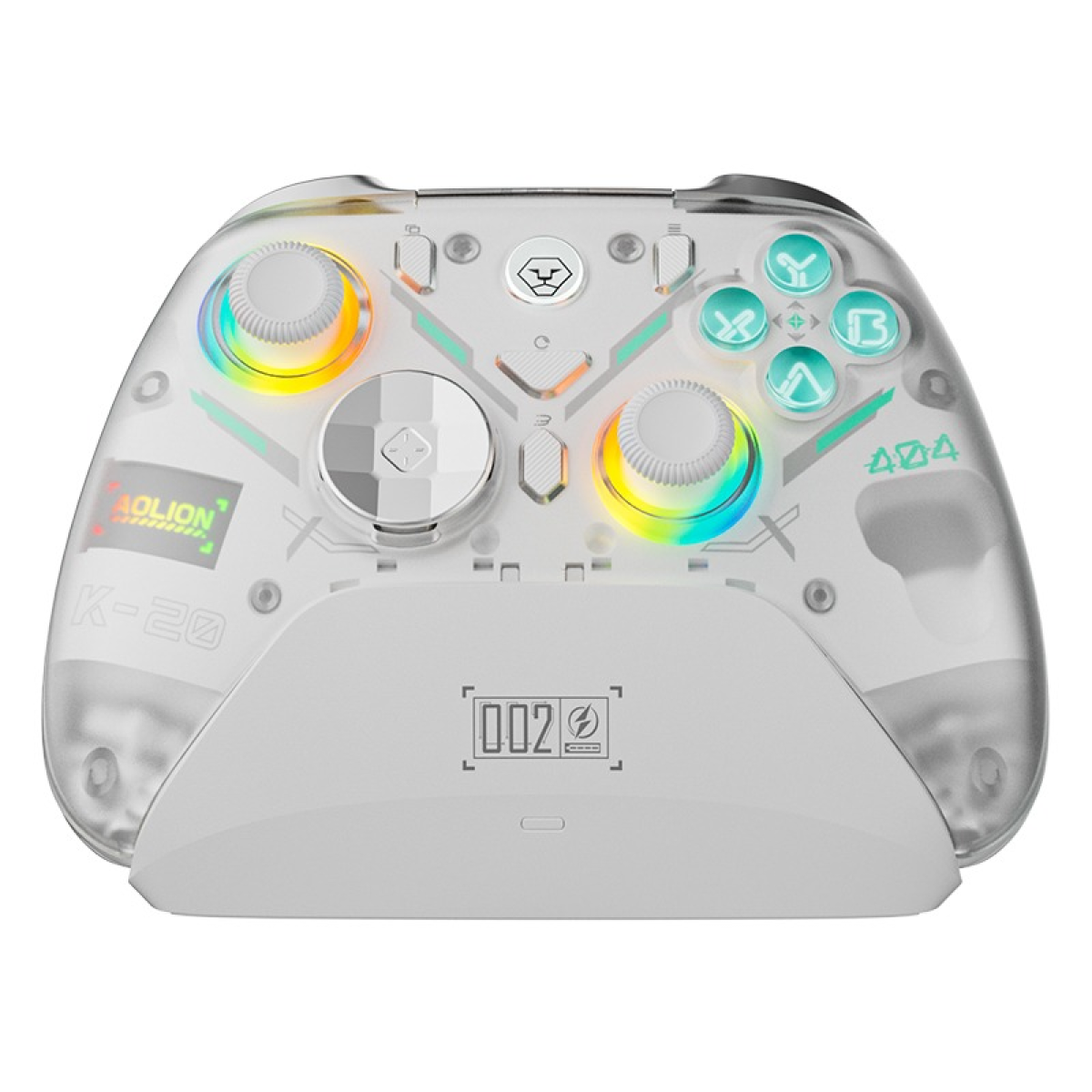 Tay Cầm Chơi Game Aolion K20 Xám Trắng