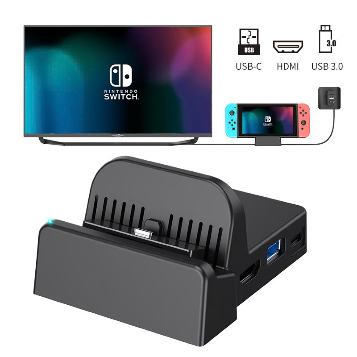 Dock sạc Nintendo