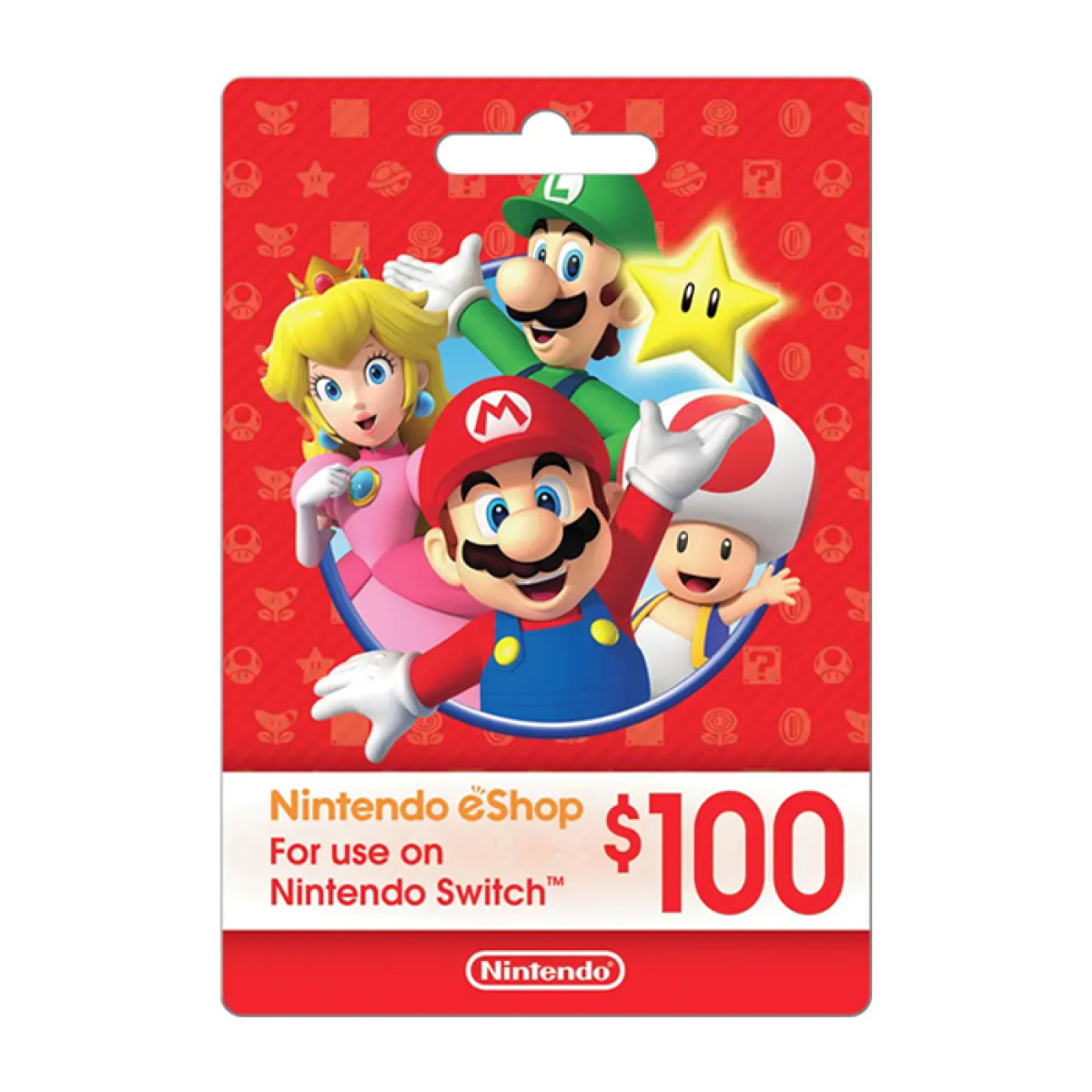 Nintendo Switch Eshop US 100$