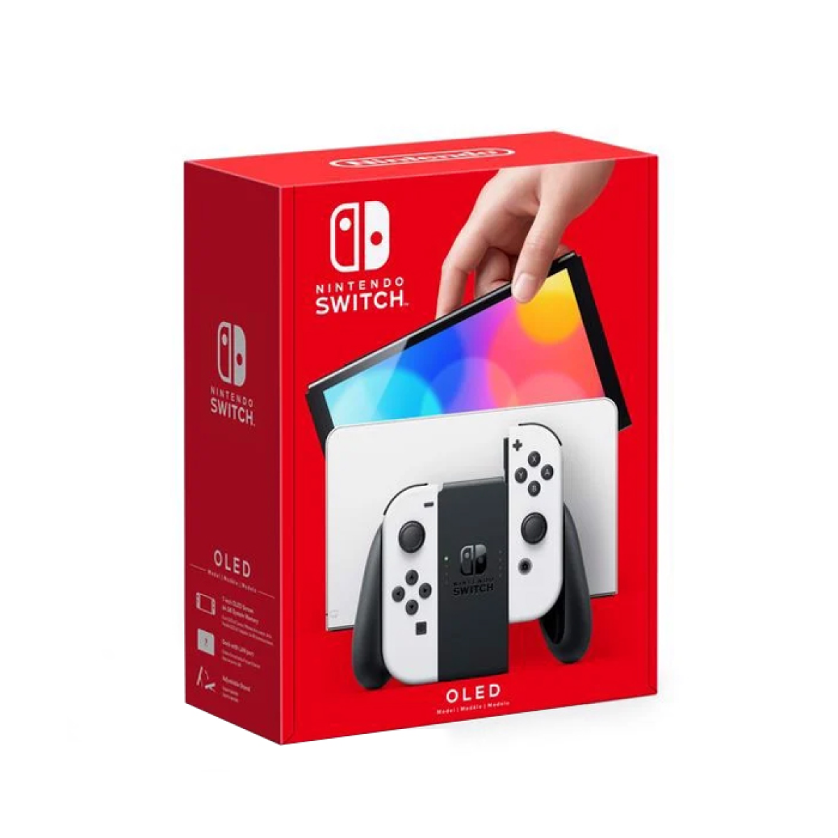 Nintendo Switch OLED model with White Joy‑Con Second Hand
