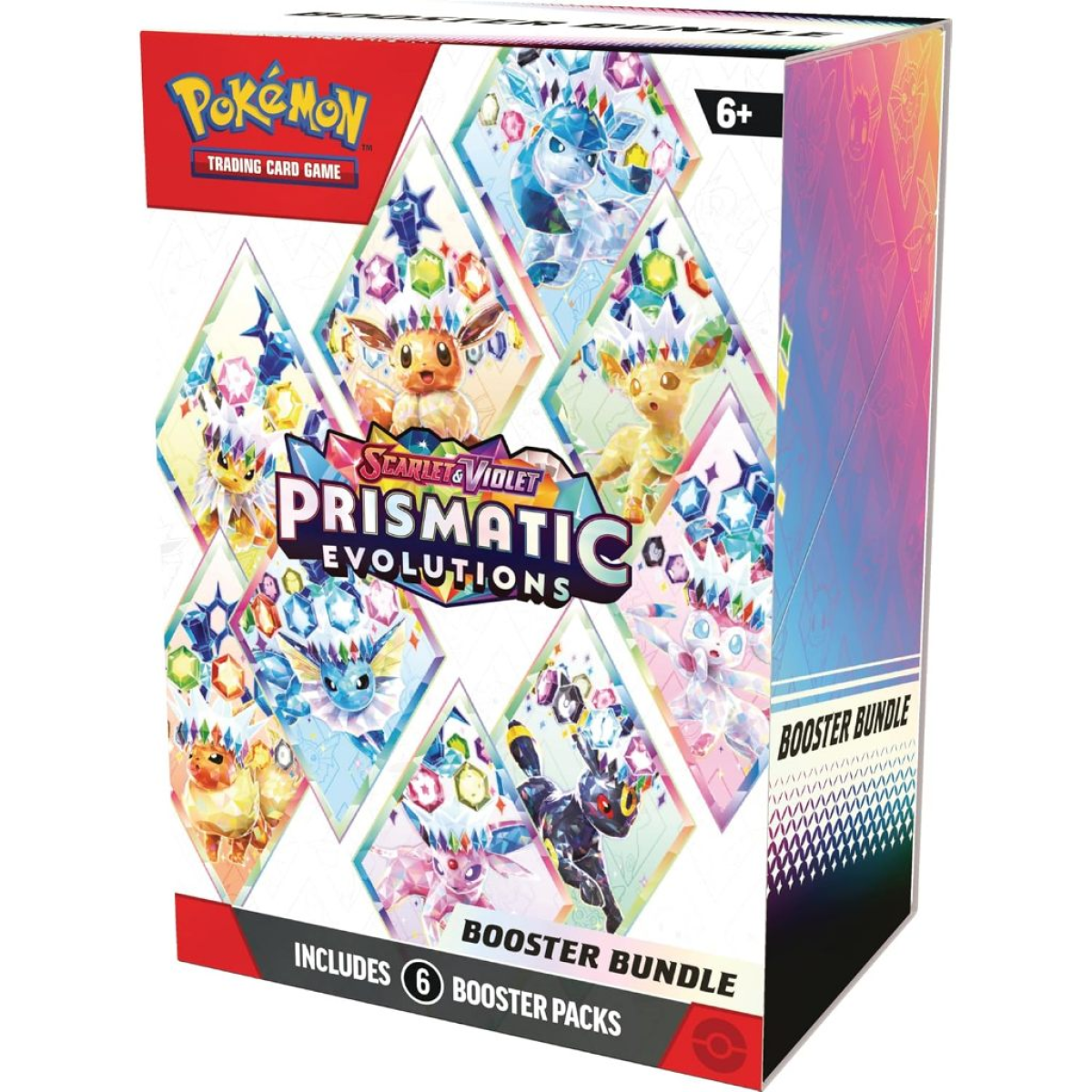 PKM TCG: Prismactic bundle 6 packs, new seal (ENG)