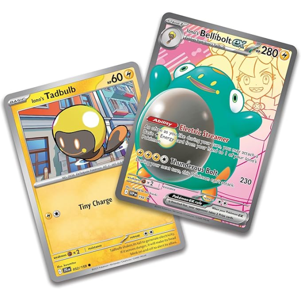 Pokémon TCG: Pokémon TCG: Hộp thẻ bài Iono’s Bellibolt EX - Premium Collection Box