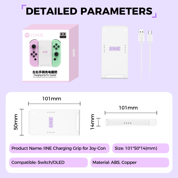 Grip Joycon Switch 1 ( Black, White)