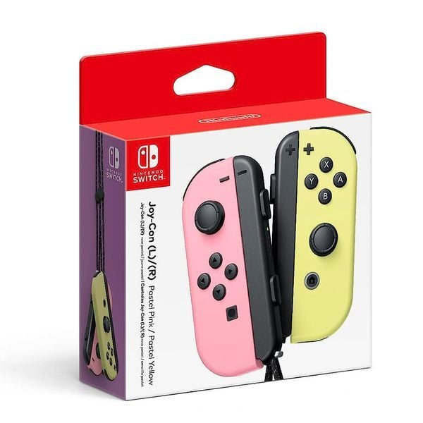 Joycon Nintendo Switch Hồng Vàng New