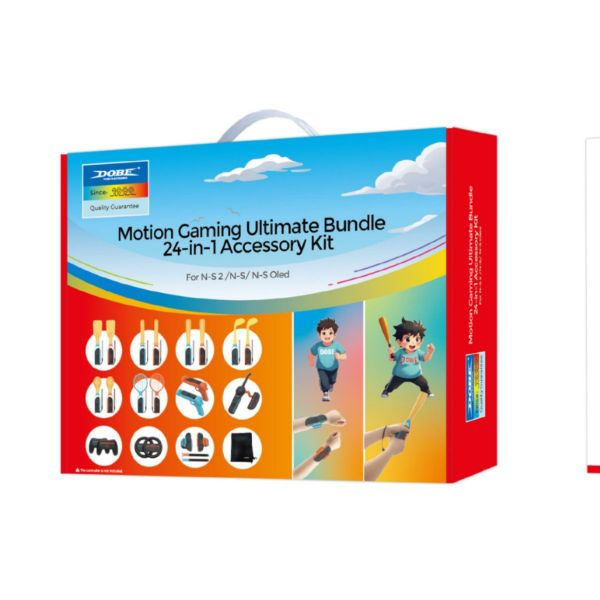 Bộ Phụ Kiện Motion Gaming 24-in-1 Cho Switch 2/Switch OLED