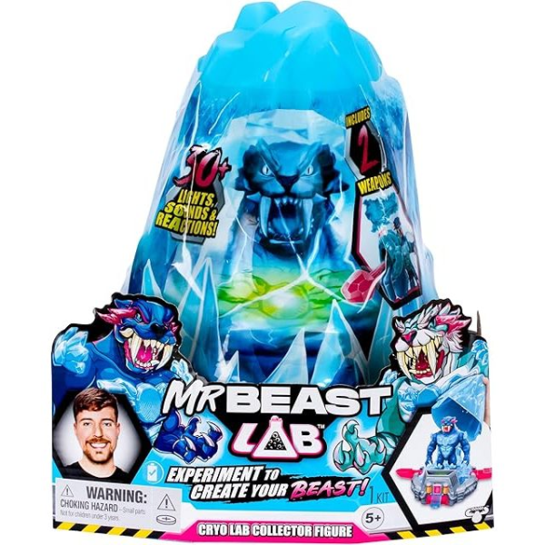 MrBeast Lab – Cryo Lab Collector Figure