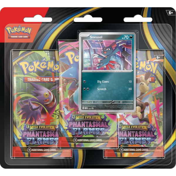 PKM TCG: ME:02 bộ 3 packs kèm random promo, new seal (ENG)