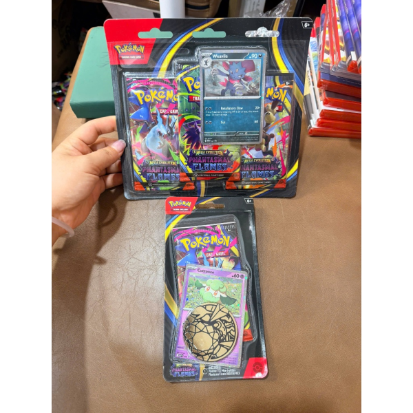 PKM TCG: ME:02 bộ 3 packs kèm random promo, new seal (ENG)