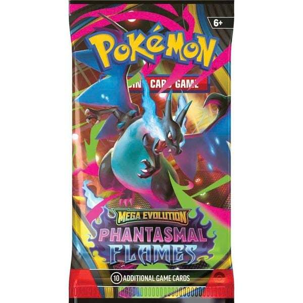 PKM TCG: ME:02 Phantasmal Flames Booster Box, new seal (ENG)