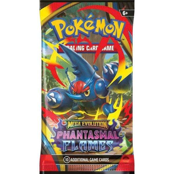 PKM TCG: ME:02 Phantasmal Flames Booster Box, new seal (ENG)