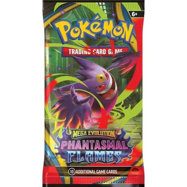 PKM TCG: ME:02 Phantasmal Flames Booster Box, new seal (ENG)