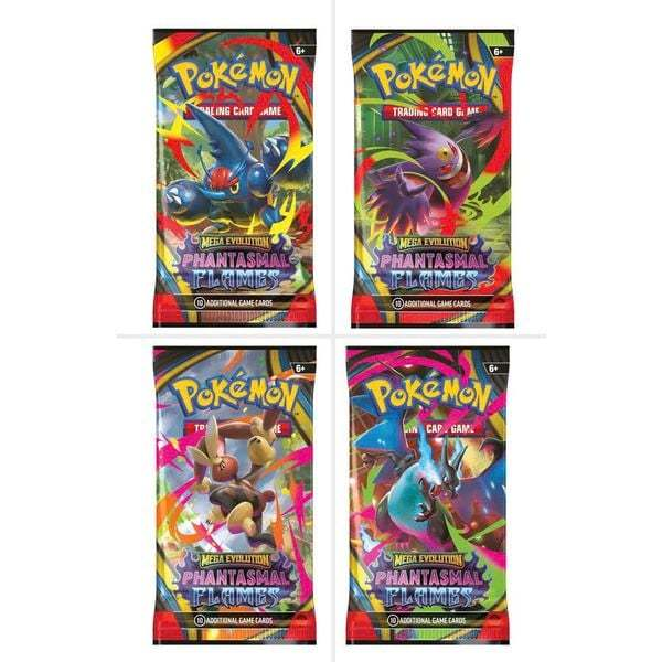 PKM TCG: ME:02 Phantasmal Flames Booster Box, new seal (ENG)