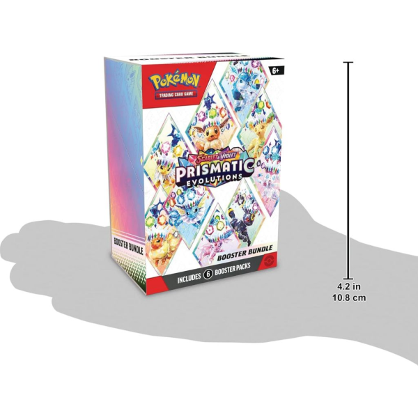 PKM TCG: Prismactic bundle 6 packs, new seal (ENG)