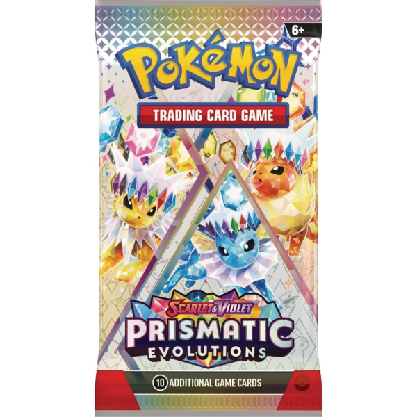 PKM TCG: Prismactic bundle 6 packs, new seal (ENG)