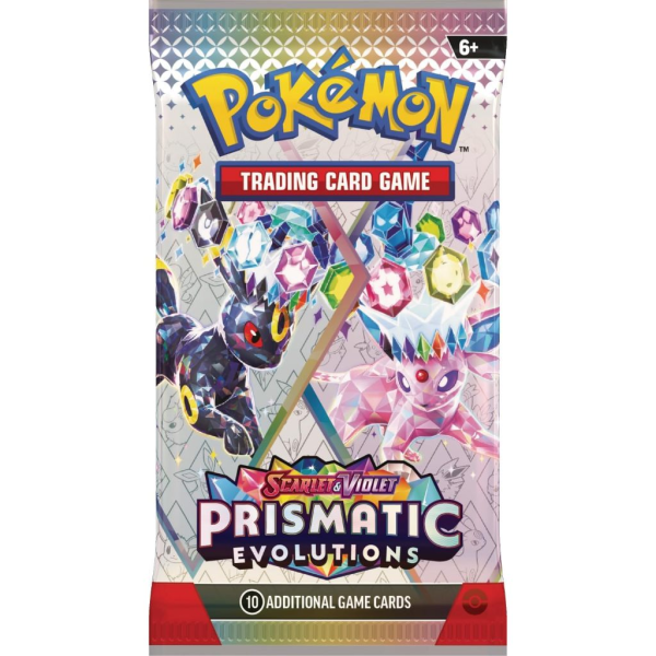PKM TCG: Prismactic bundle 6 packs, new seal (ENG)