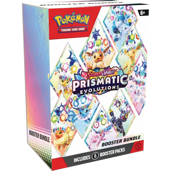 PKM TCG: Prismactic bundle 6 packs, new seal (ENG)