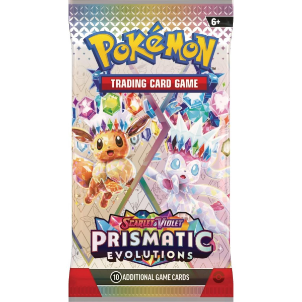 PKM TCG: Prismactic bundle 6 packs, new seal (ENG)