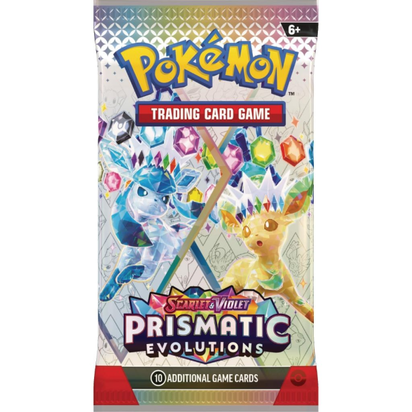PKM TCG: Prismactic bundle 6 packs, new seal (ENG)